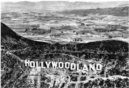 Hollywoodland sign