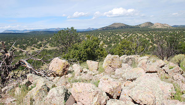 This is a hilltop with a story to tell. (Photo by Brenda Wilkinson)  