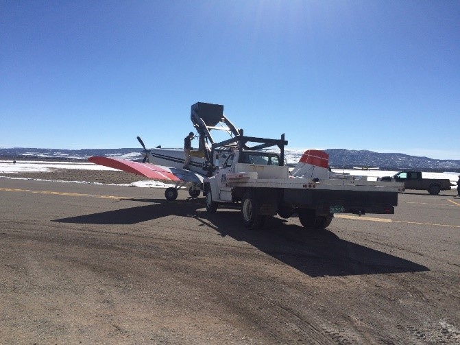 loading the plane