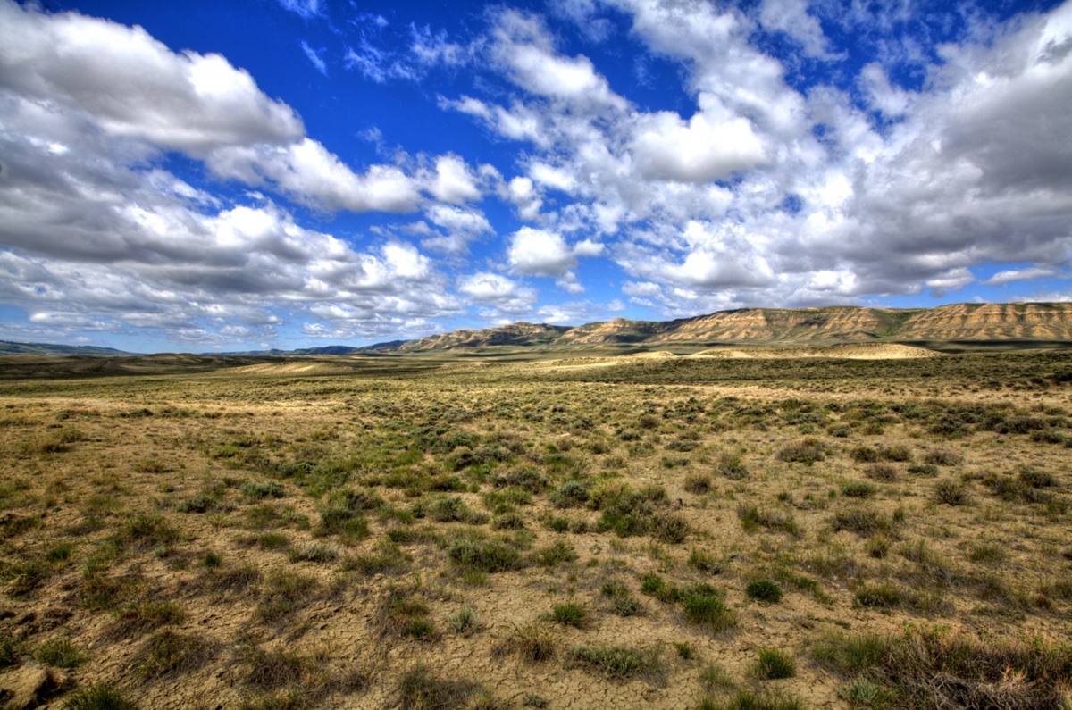 The Sierra Madre range in Wyoming, photo by Sam Cox