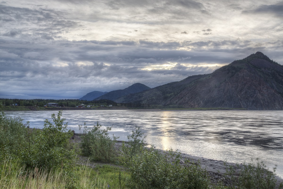 A landscape in Alaska.