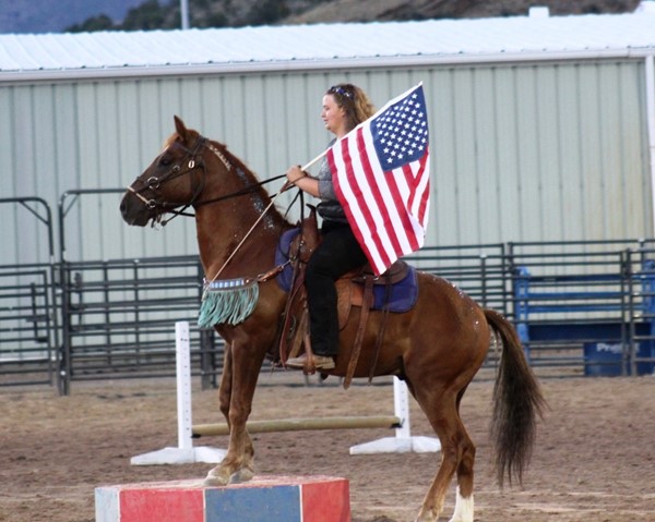 Nittis was adopted by a Wyoming dude ranch