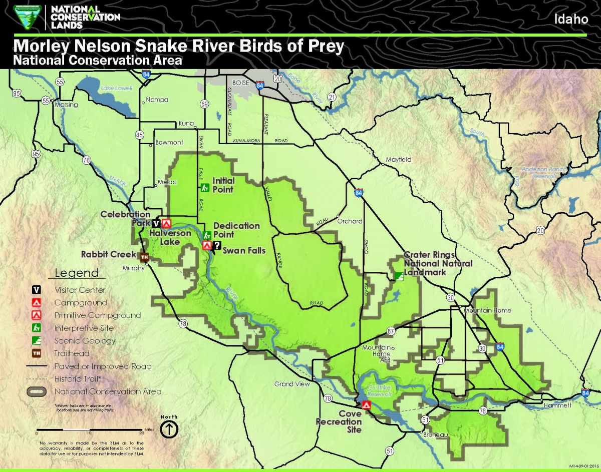 Morley Nelson NCA Overview Map