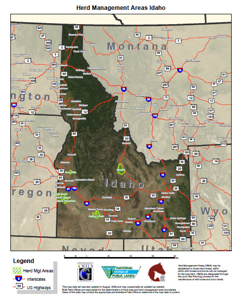 Idaho HMA Map