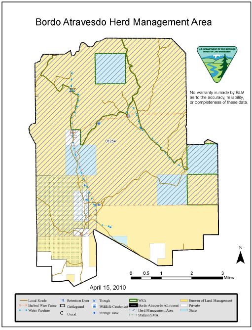 Bordo Atravesado HMA Map