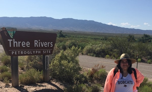 Getting out into the field helped Malorie understand the importance of BLM's multiple-use resource work. 