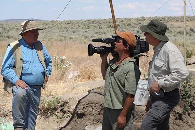 A team of field researchers from the BLM and the University of Oregon explore a 2,000 year old medicine wheel where the oldest human inhabitants in Oregon lived almost 14,300 years ago.  Their exploration was filmed by an Oregon Public Broadcasting team for an Oregon Field Guide story. 