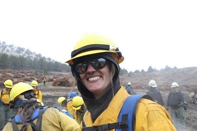 smiling firefighter