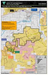 Thumbnail image of the Horse Mountain Extensive Recreation Management Area Map