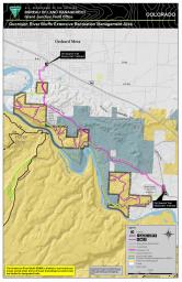 Thumbnail image of the Gunnison River Bluffs Extensive Recreation Management Area Map