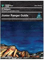 The cover of the El Malpais Junior Ranger guide.