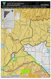 Thumbnail image of the North Desert Extensive Recreation Management Area: Stateline to 12 Road Map