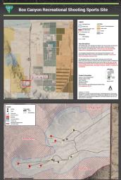 a map of the Box Canyon Recreational Shooting Site