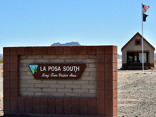 La Posa LTVA Entrance Station