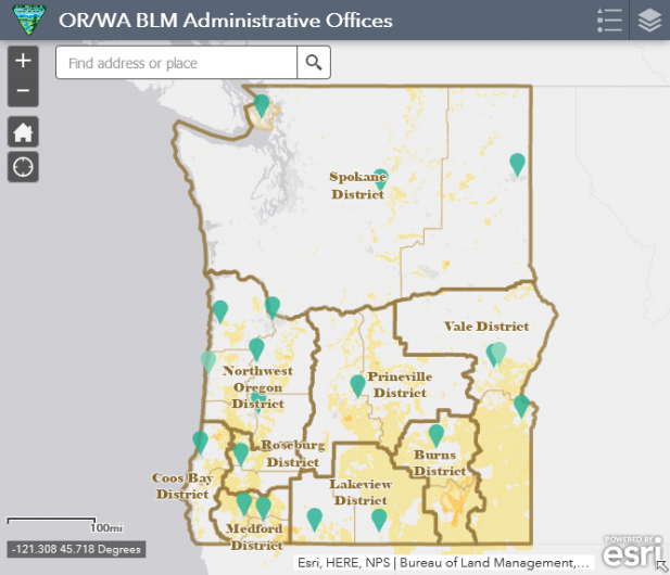 OR/WA BLM Administrative Offices