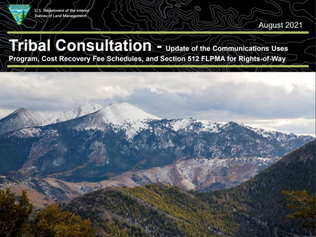 update of the communications uses program cover