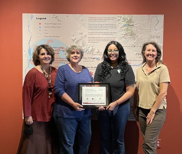 Arizona Project Archaeology Team: Nicole Armstrong-Best, Jeri Meeks, Brooke Wheeler, Jenny Works