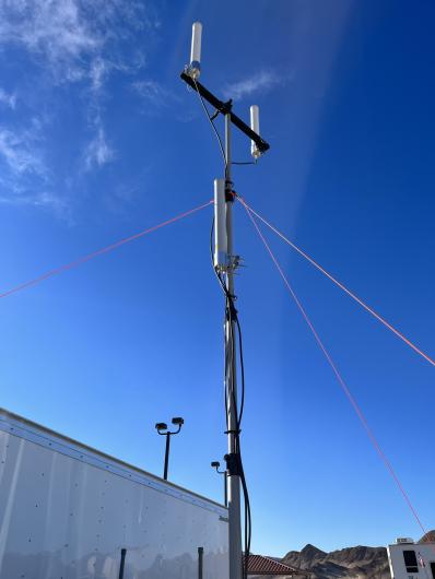 Antennae in the desert