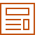 Line drawing glyph of a press release document