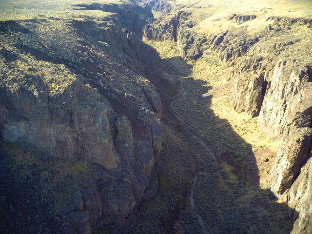 A look at Duncan Creek from the sky