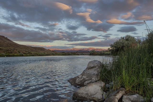 The Snake River within Morley Nelson Snake River Birds of Prey National Conservation Area