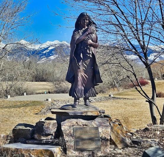 Sacajawea statue. Photo credit: BLM