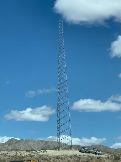 Radio tower.