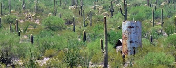 Old abandoned structure AZ