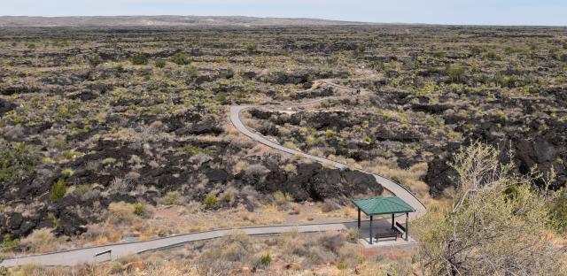 Valley of Fires Recreation Area Malpais Nature trail.