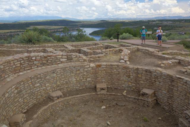 Escalante Pueblo with McPhee Reservoir in the background. Photo: Bob Wick