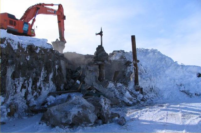 equipment at legacy well site