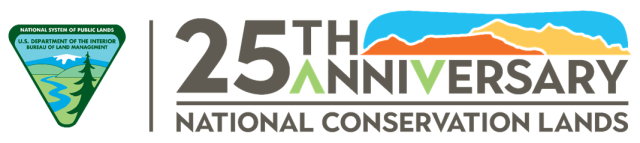 National Conservation Lands 25th anniversary logo