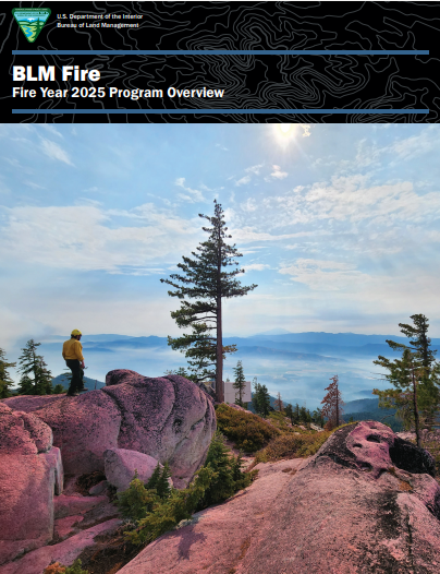 Cover of BLM Fire Fire Year 2025 Program Overview