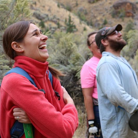 Volunteers get outside on National Public Lands Day. BLM photo.