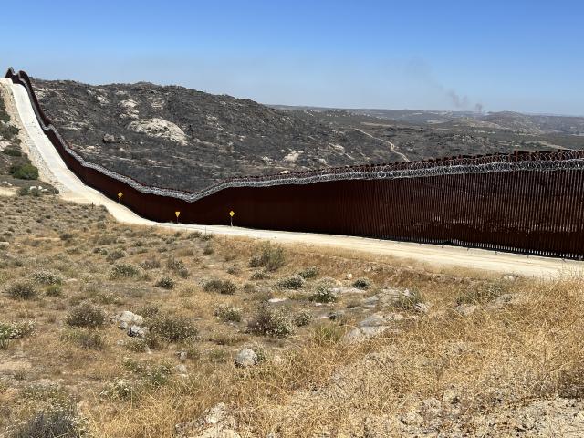The last whisper of smoke at the end of the fires. (Photo by James Gannon)