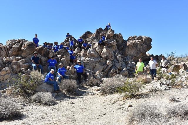 The Order of the Arrow, ACA Chapter from the California Inland Empire Council. Photo by Mona Daniels.