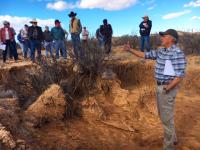 The Las Cruces District Resource Advisory Council tour the Ricon Watershed.