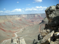 Kanab Creek Wilderness offers some of the finest canyon hiking anywhere. Kanab Creek has etched out a spectacular gorge among soaring red rock cliffs. This is a view of Hack Canyon from the Willow Spring Trailhead. This is a historic trail used to move cattle in and out of the canyon. A great experience for those who want a rough and rustic hiking experience.