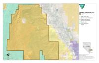 map of Logandale Trails planning area