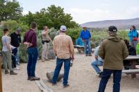 Resource Advisory Council members received briefing.  Photo Credit: BLM