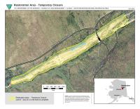 Map of closure site