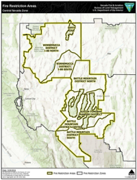 Fire Restriction Vicinity Map
