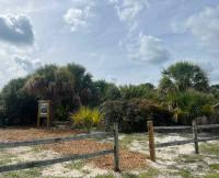 A view of the new walking trail connecting the Jupiter Ilet Lighthouse ONA to the village of Tequestra, Florida