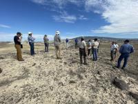 Southwest RAC members on August 2024 field tour of Uncompahgre FO ACECs