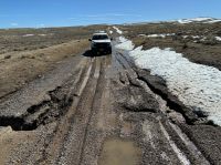 lander road closure