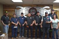 Officials from various rural fire departments receive radios from BLM through Rural Fire Readiness program 2025