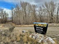entry sign at Challis Bridge
