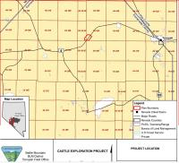 Image shows location of Allegiant Castle project