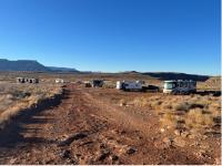 Dispersed camping around SR-9 in Color Country District, Utah