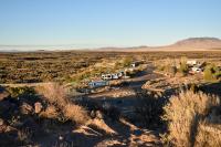 A view of the Valley of Fires Recreation Area near Carrizozo, N.M.
